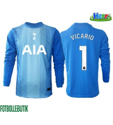 Tottenham Hotspur Guglielmo Vicario #1 Målvakt Bortatröja 2025-26 Långärmad